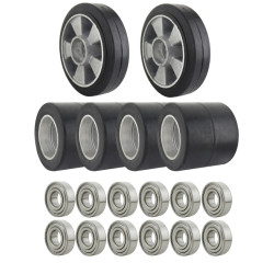 Zestaw kół 180 mm do wózka...