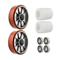 Zestaw kół i rolek do wózka...