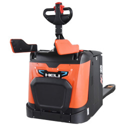 Wózek paletowy z podestem...