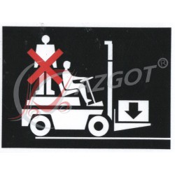 Naklejka Zakaz Jazdy na...
