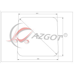Szyba dachu Kabiny, EP,...